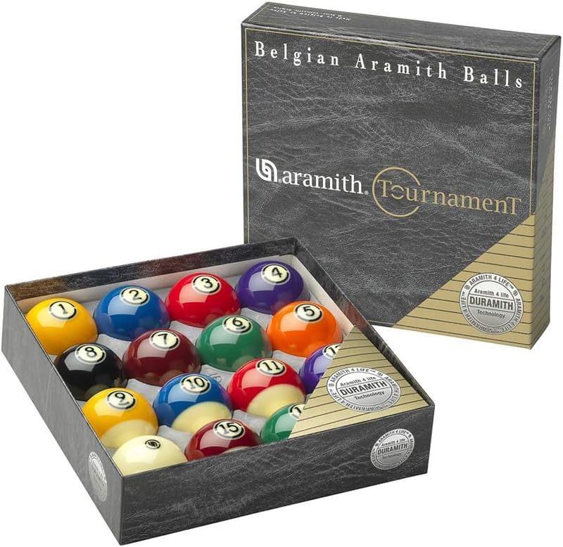 Belgian Made Aramith Regulation Phenolic Pool Ball Set