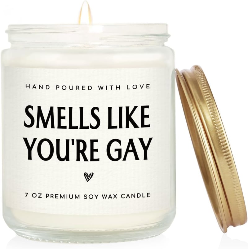 Pride Candle - Handmade Lavender Gift for LGBTQ+ Friends