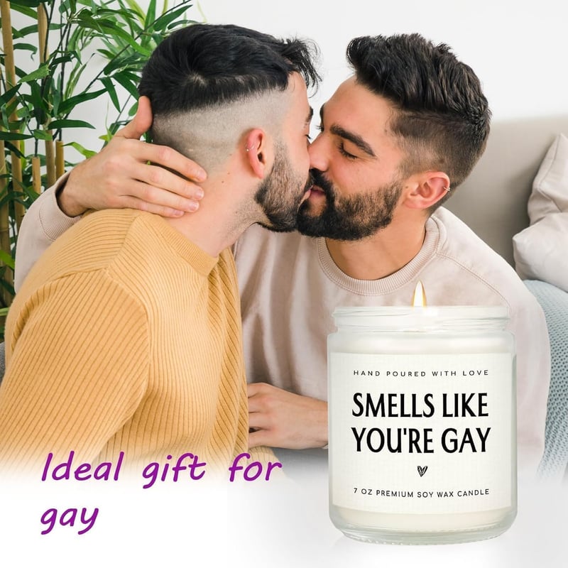 Pride Candle - Handmade Lavender Gift for LGBTQ+ Friends