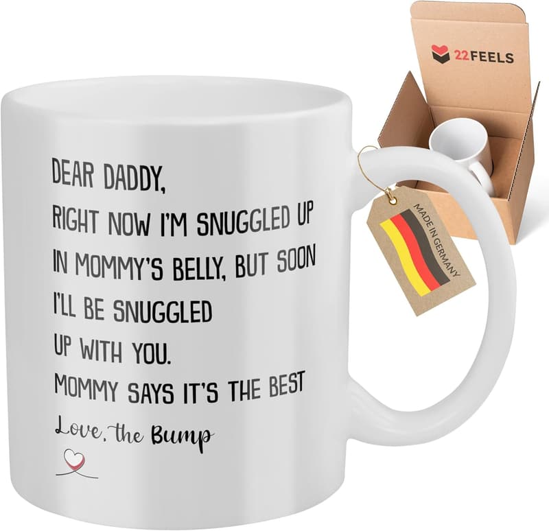 Expecting Father Mug - Cute Gift for Dad to Be (11oz)