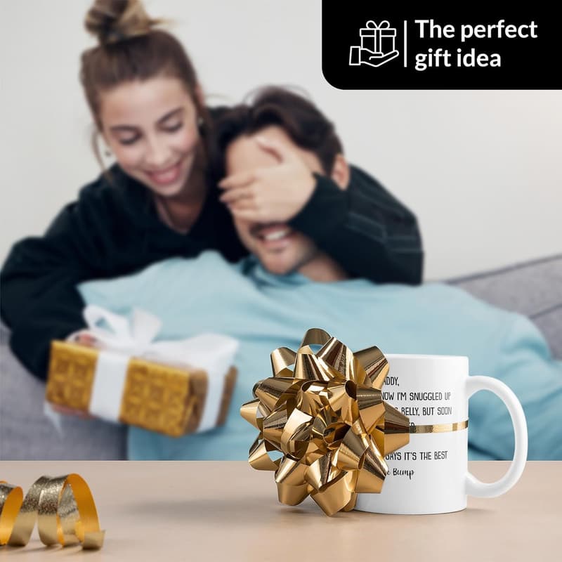 Expecting Father Mug - Cute Gift for Dad to Be (11oz)