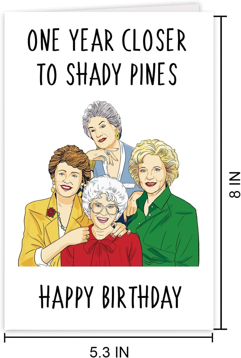 Funny Birthday Card for Women – 40th, 50th, 60th Celebrations
