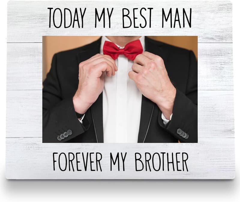 Groomsman Gifts: 8x10 Best Man Photo Frame