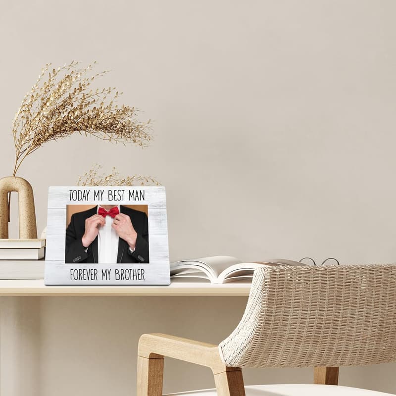 Groomsman Gifts: 8x10 Best Man Photo Frame