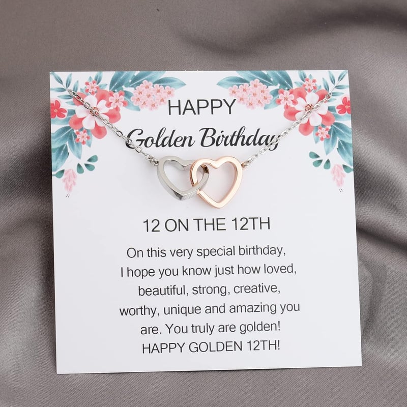 18th Birthday Golden Gift for Teens