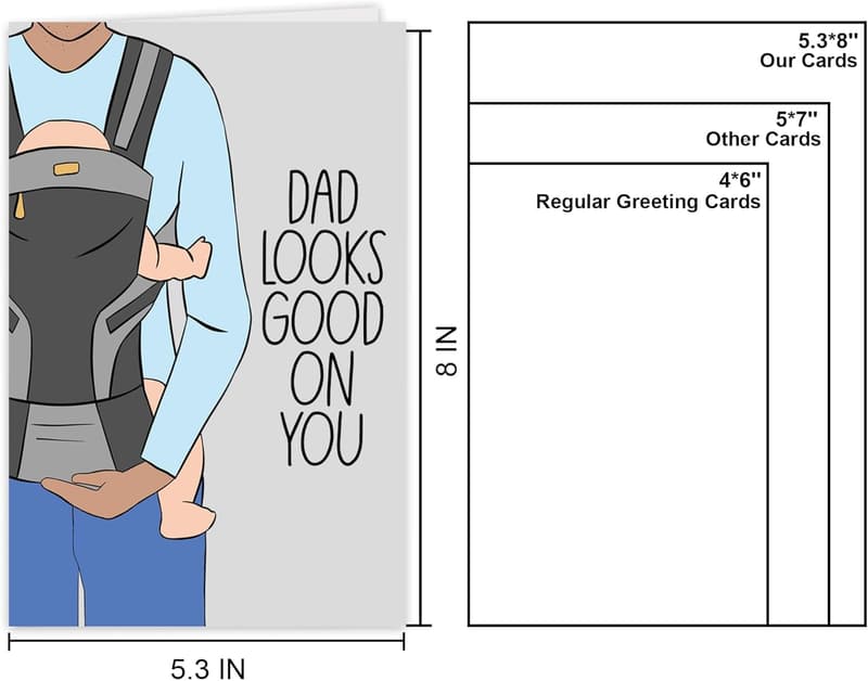 First Father's Day Card for New Dad from Wife