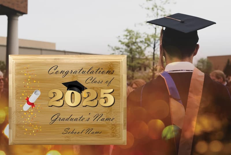 Customized Graduation Plaque for Class of 2025