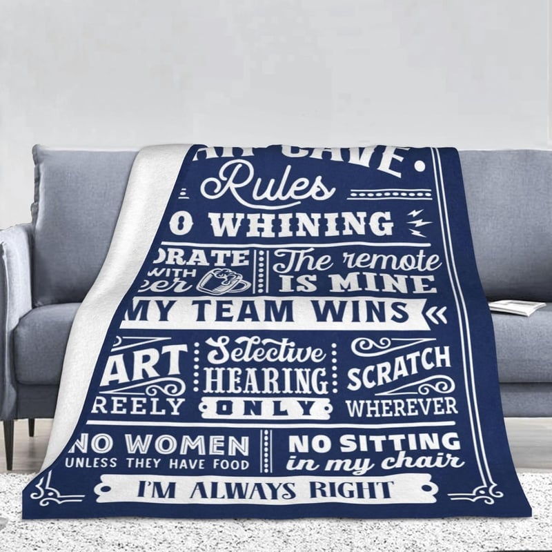 Man Cave Blanket 60
