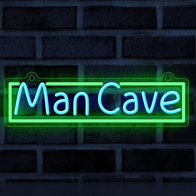 Gamer Room Neon Sign for Men & Boys - Man Cave Decor