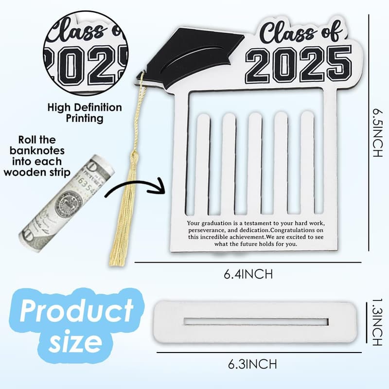 Graduation Money Holder for Cash Gifts - Ideal for Seniors