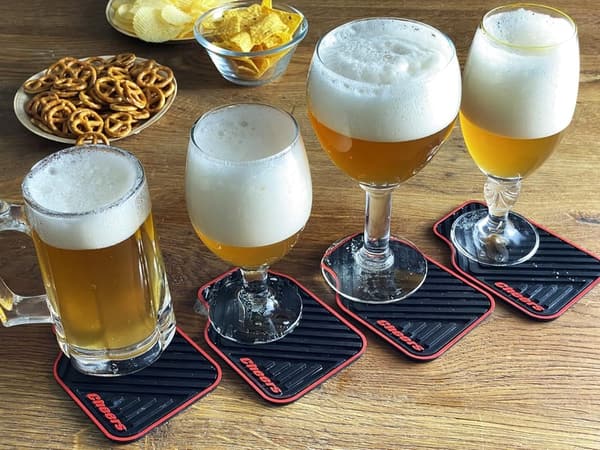 Funny Silicone Drink Coasters for Car Enthusiasts Gifts
