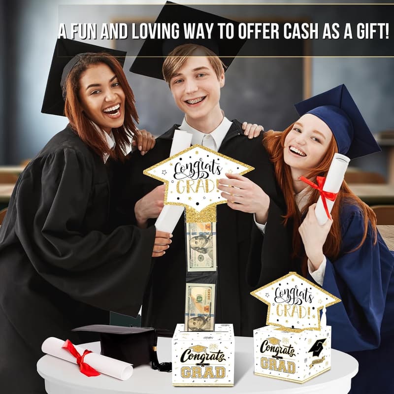 Class of 2025 Graduation Money Box for Boys and Girls