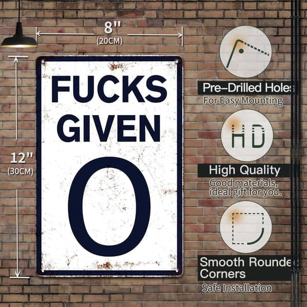 Funny Garage Sign - 