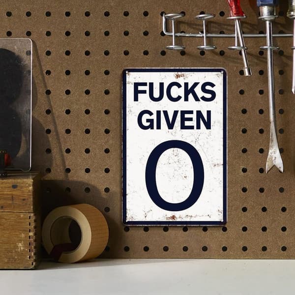Funny Garage Sign - 