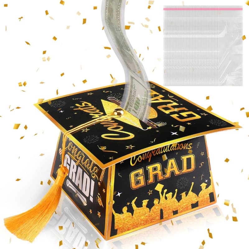 Graduation 2025 Money Box for Cash Gifts - Unique Holder