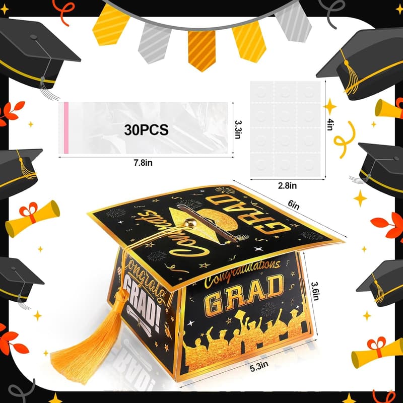 Graduation 2025 Money Box for Cash Gifts - Unique Holder