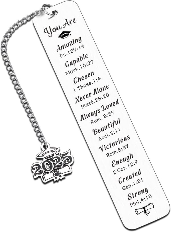 2025 Graduation Bookmark Gift for Him or Her