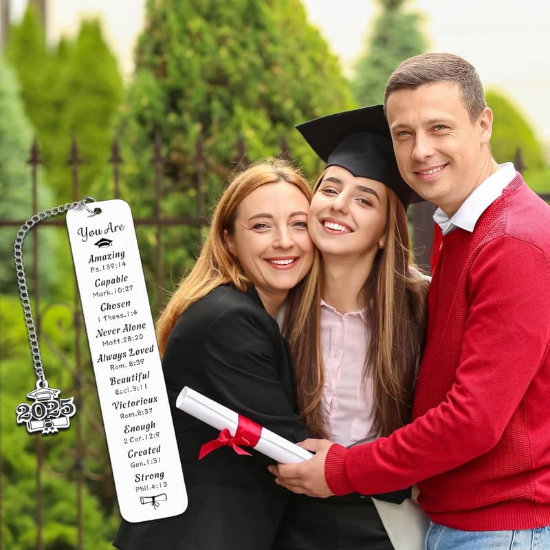 2025 Graduation Bookmark Gift for Him or Her