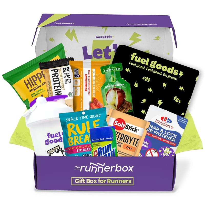 Running Gift Box for Runners - 10-12 Essentials for Training