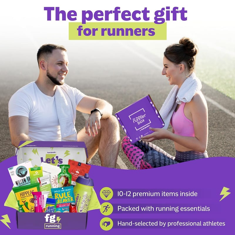 Running Gift Box for Runners - 10-12 Essentials for Training