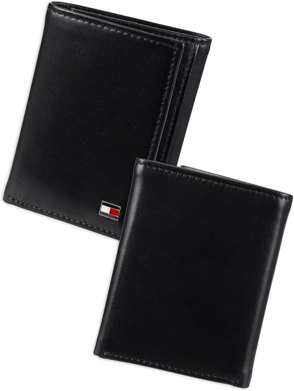 Tommy Hilfiger Men's Leather Trifold Wallet