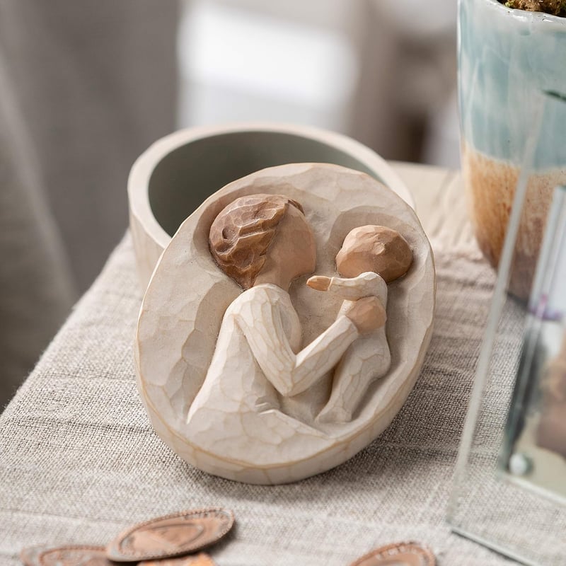Grandmother Keepsake Box - Hand-Painted Jewelry Organizer