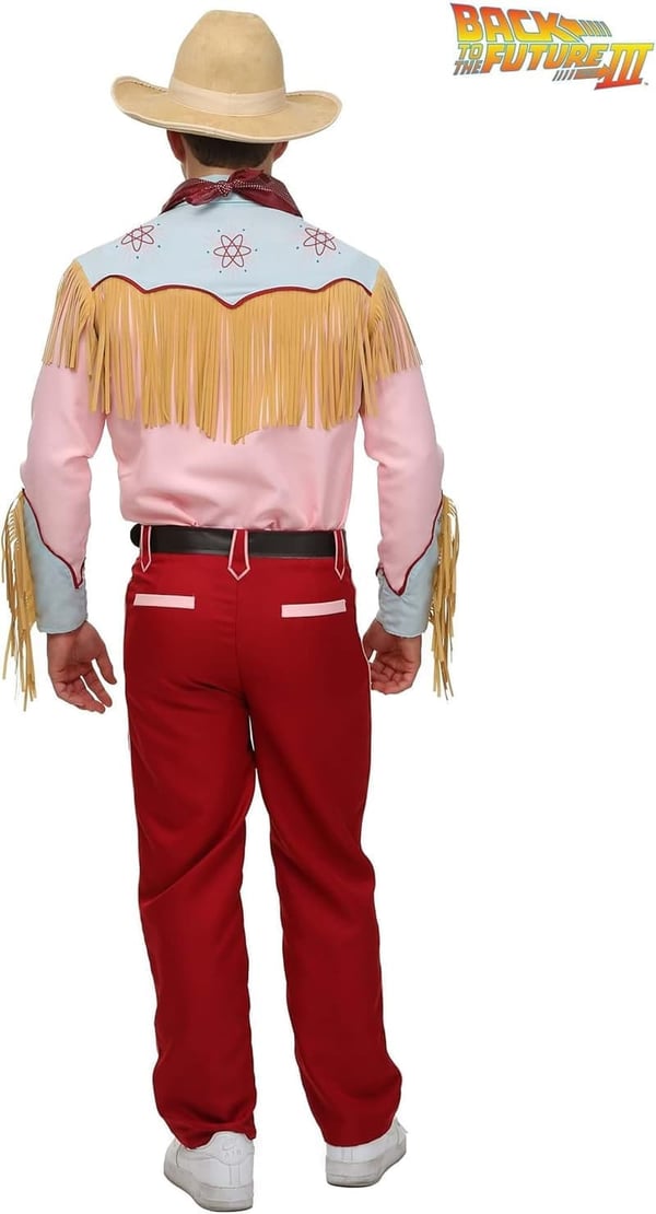 Marty McFly Cowboy Costume for Halloween Parties