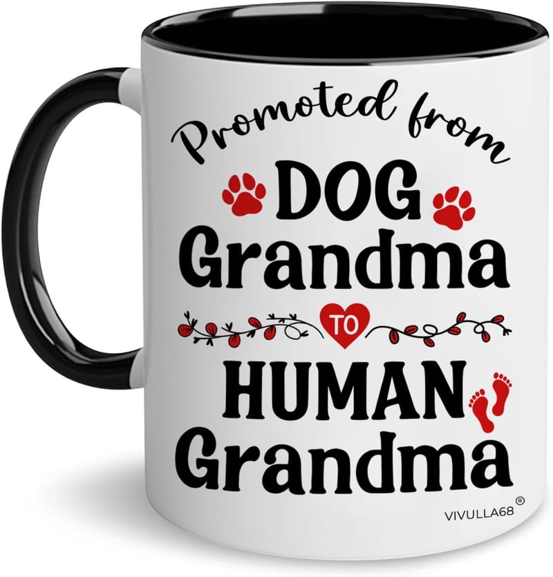 Expecting Grandma Mug - Pregnancy Announcement Gift