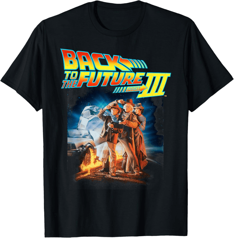 Back to the Future Movie Poster T-Shirt