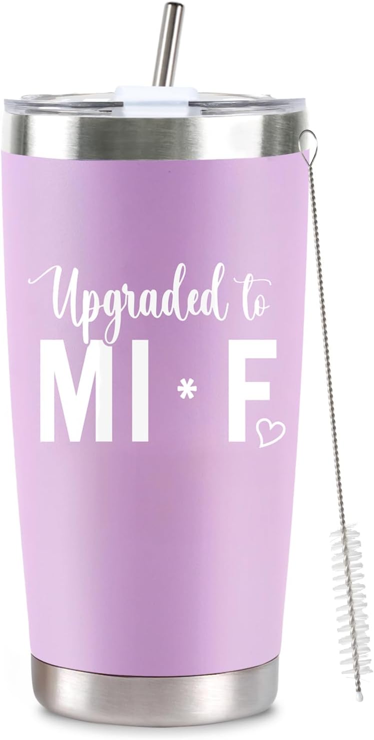 Funny Pregnancy Gift - 20 Oz Stainless Steel Tumbler for New Moms