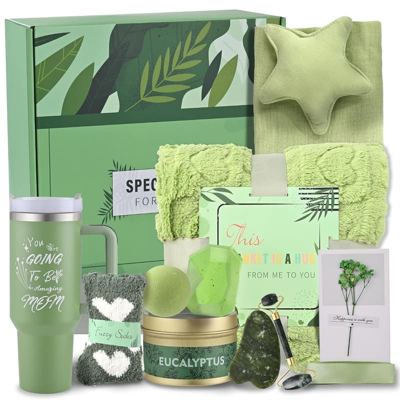 First Mother's Day Self-Care Gift Basket for New Moms