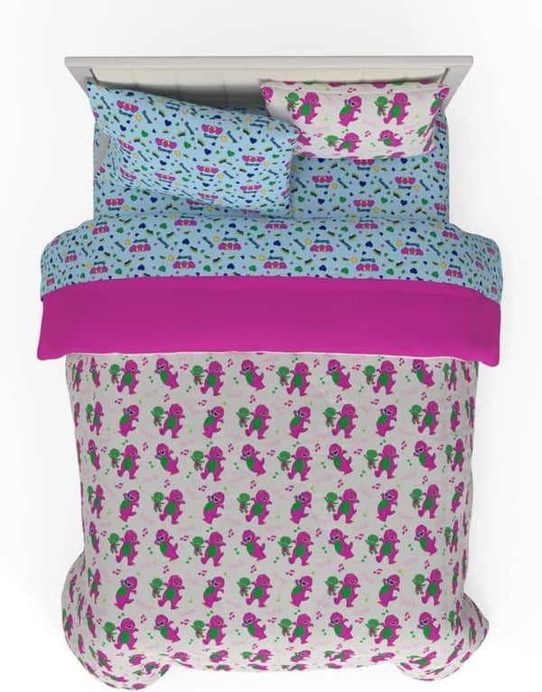 Super Soft Reversible Comforter & Sheet Set - Full Size