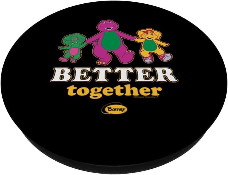 Barney Baby Bop & BJ Holding Hands PopSockets Grip