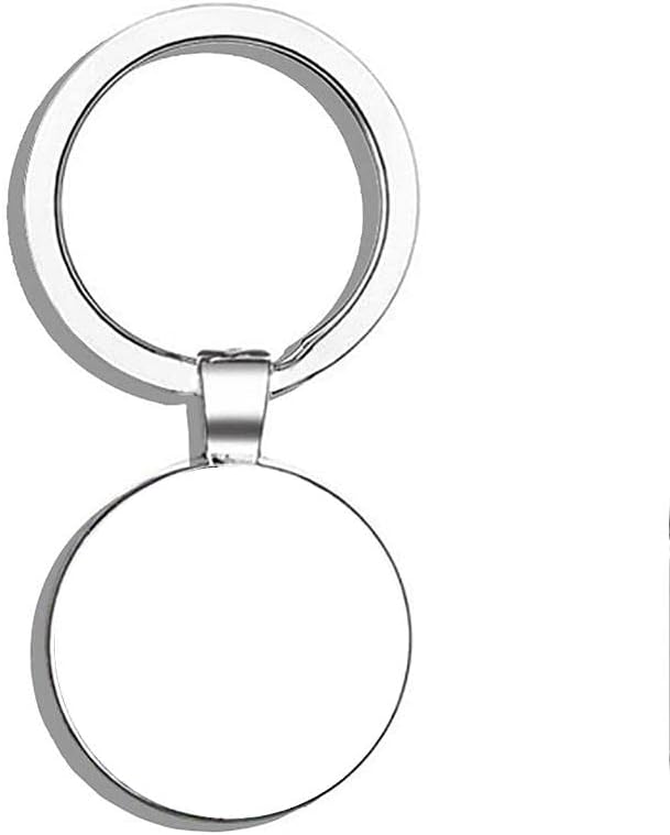 Barney & Friends Double-Sided Stainless Steel Keychain
