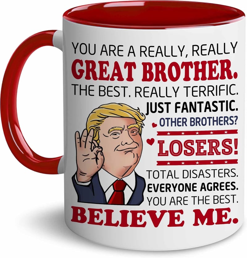 Best Brother Mug - Perfect Gift for Father's Day or Birthday