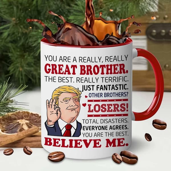 Best Brother Mug - Perfect Gift for Father's Day or Birthday