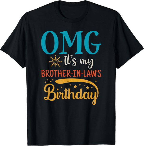 Brother-in-Law's Birthday Vintage Retro T-Shirt