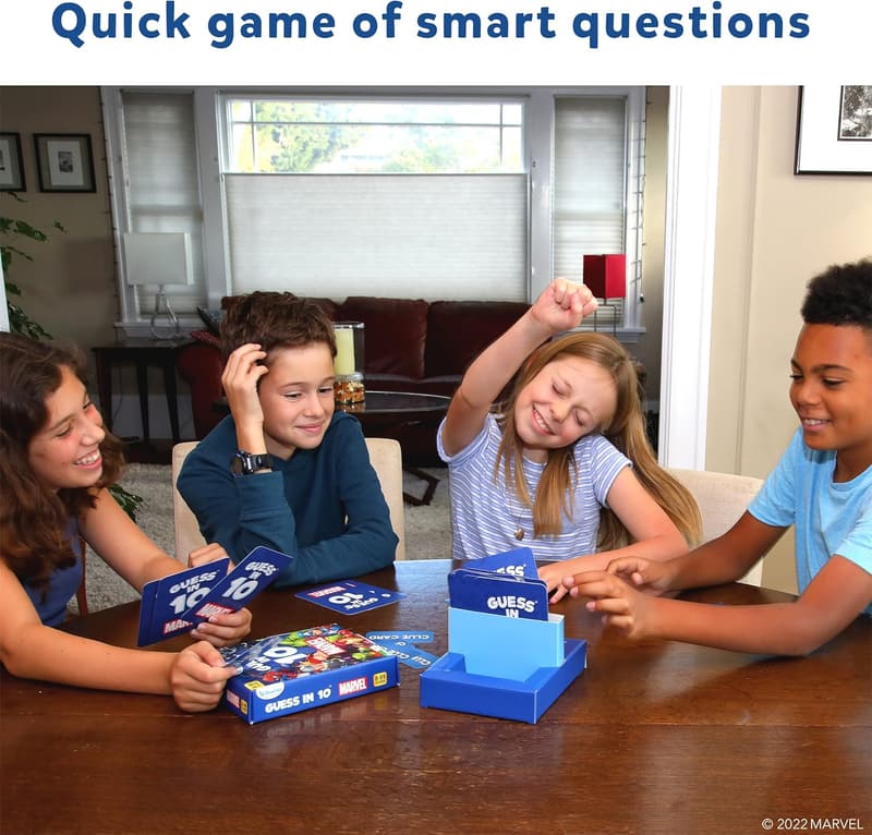 Marvel Guess in 10 Card Game for Kids and Teens