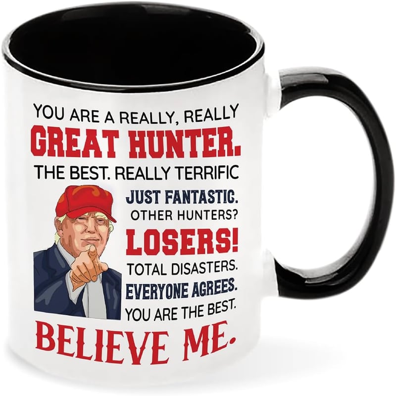 Funny Hunting Mug - 11oz Ceramic Gift for Men