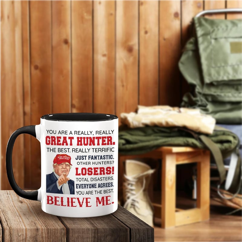 Funny Hunting Mug - 11oz Ceramic Gift for Men