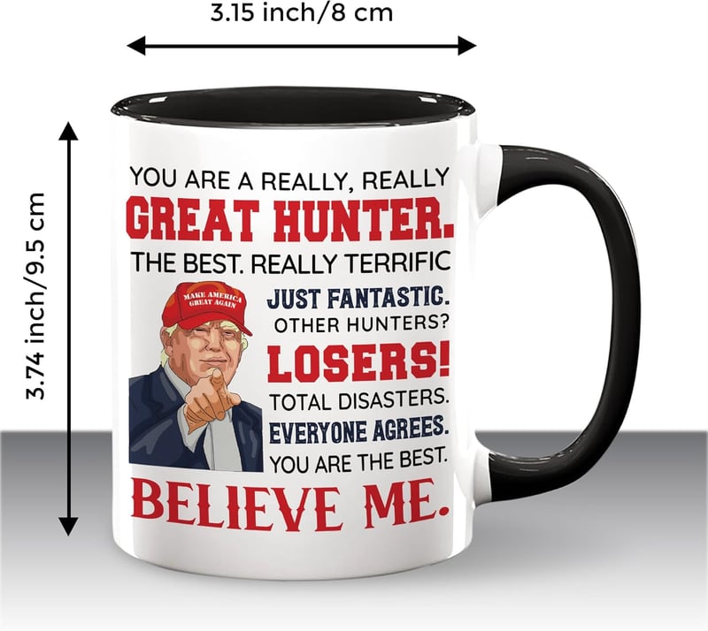 Funny Hunting Mug - 11oz Ceramic Gift for Men