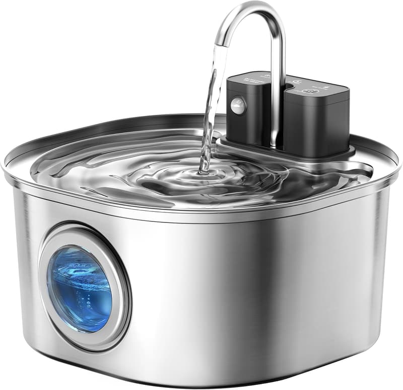 Automatic Wireless Cat & Dog Water Fountain - 3.2L BPA-Free