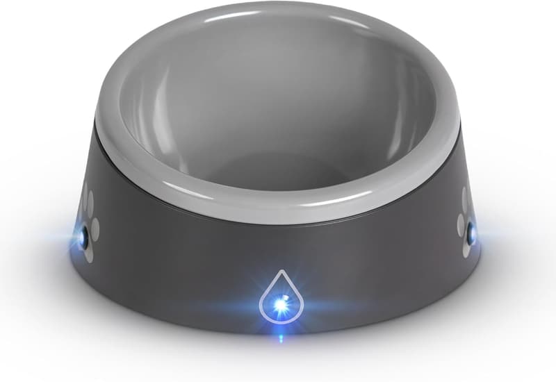 LED Water Level Indicator Bowl for Dogs and Cats - 16 oz