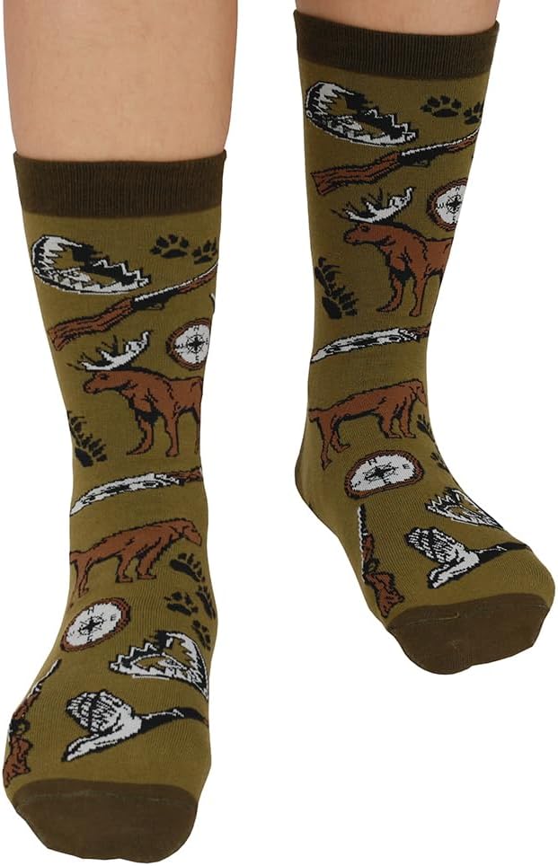 Father's Day Hunting Socks Gift for Dad or Grandpa