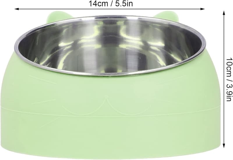 Heated Dog Water Bowl, 1.5L Stainless Steel, Battery Operated