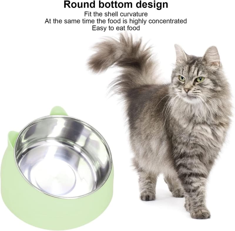Heated Dog Water Bowl, 1.5L Stainless Steel, Battery Operated