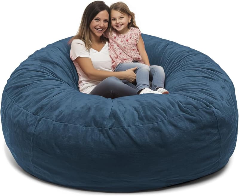 Oversized Cloud Fur Bean Bag Chair for Adults