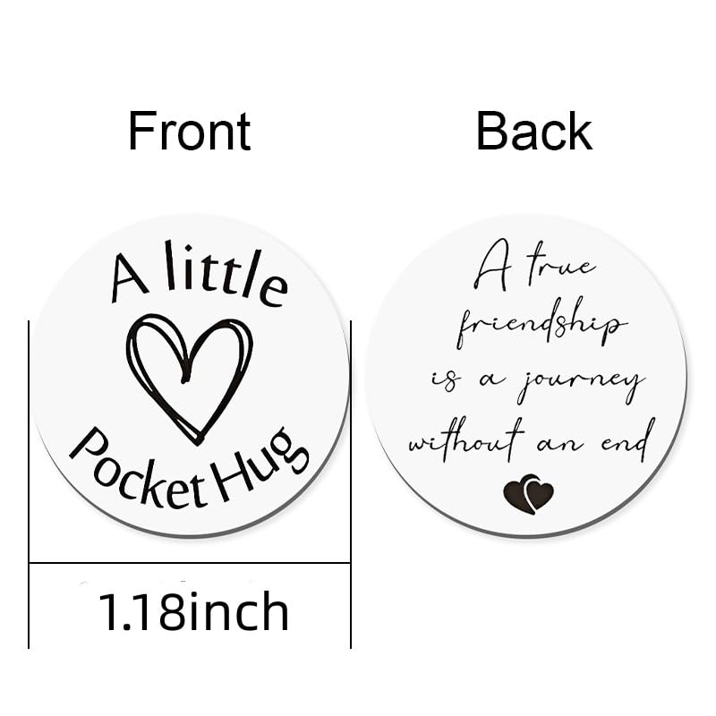 Friendship Keychain - Pocket Hug Gift for Besties