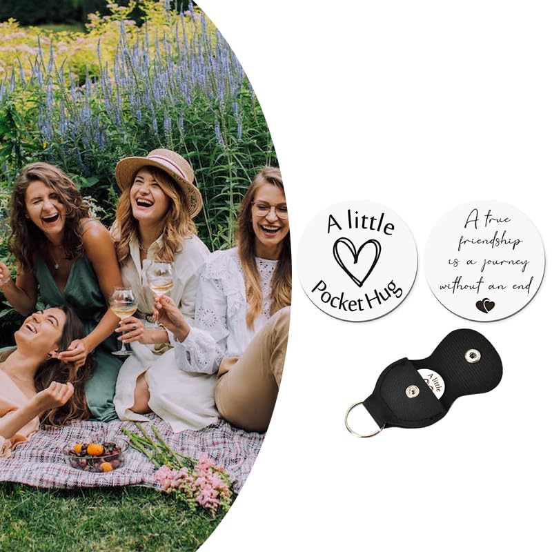 Friendship Keychain - Pocket Hug Gift for Besties