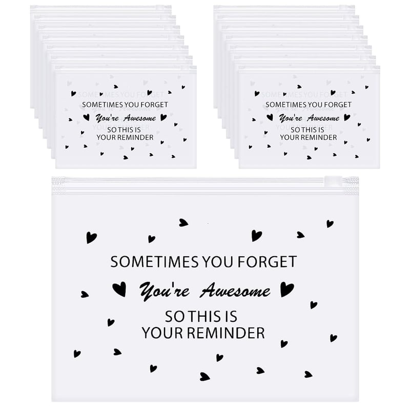 Mother's Day Inspirational Cosmetic Bags for Women, 60 Pcs